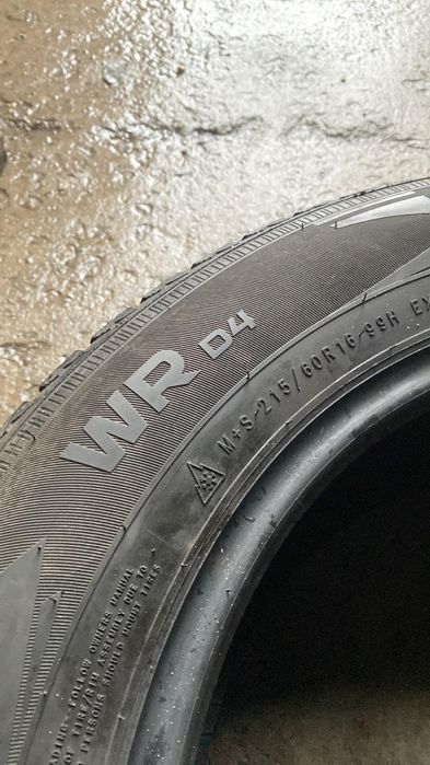 215.60.16 Nokian 4шт шини резина з Европи БВ склад Харків шиномонтаж