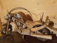 Motor drewniany dekoracja