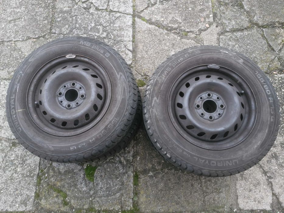 Koła zimowe 155/80 R13 Fiat Panda