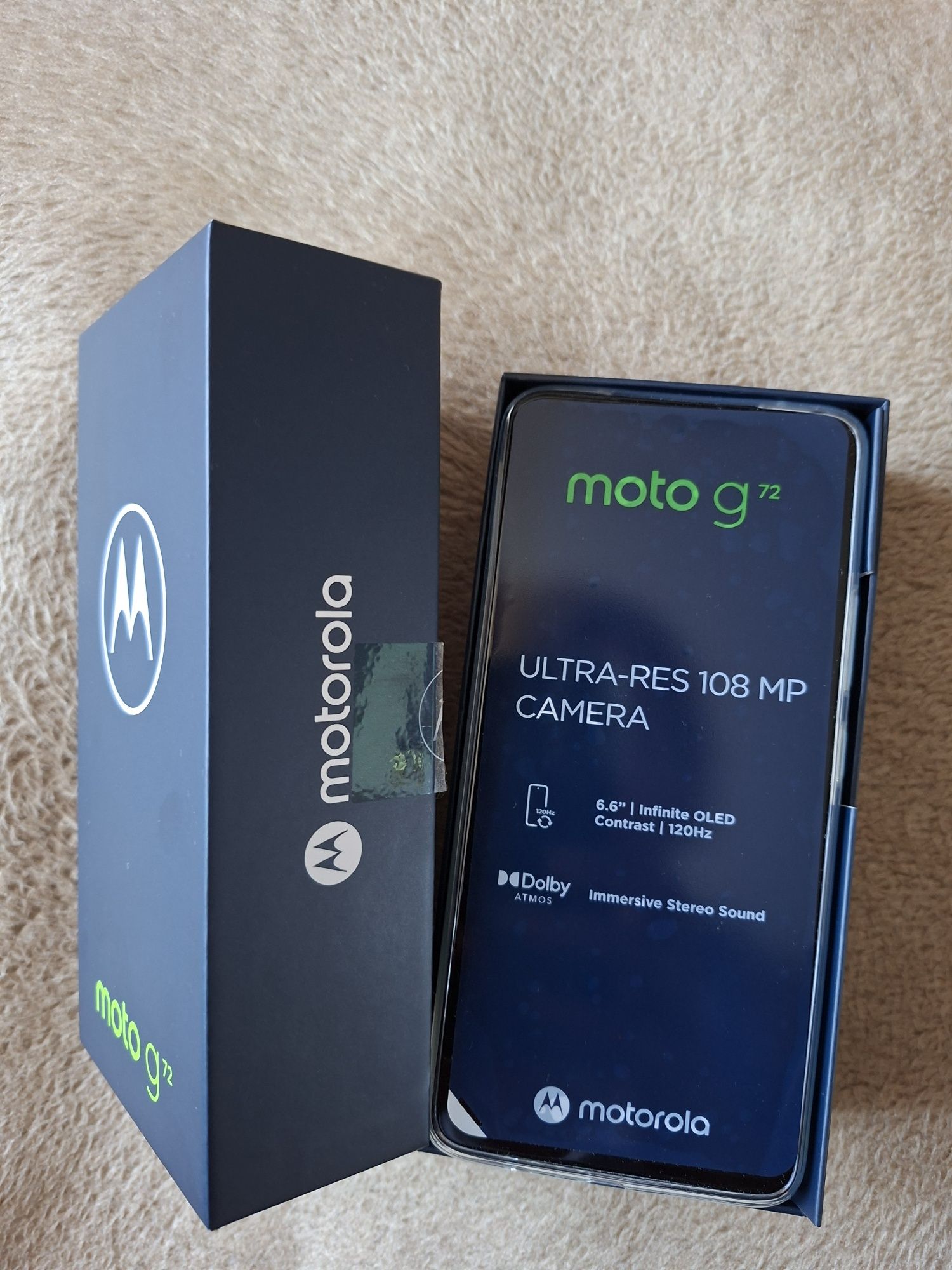 Nowy Oryginalny smartfon Motorola Moto G72 z polskim menu z Polski