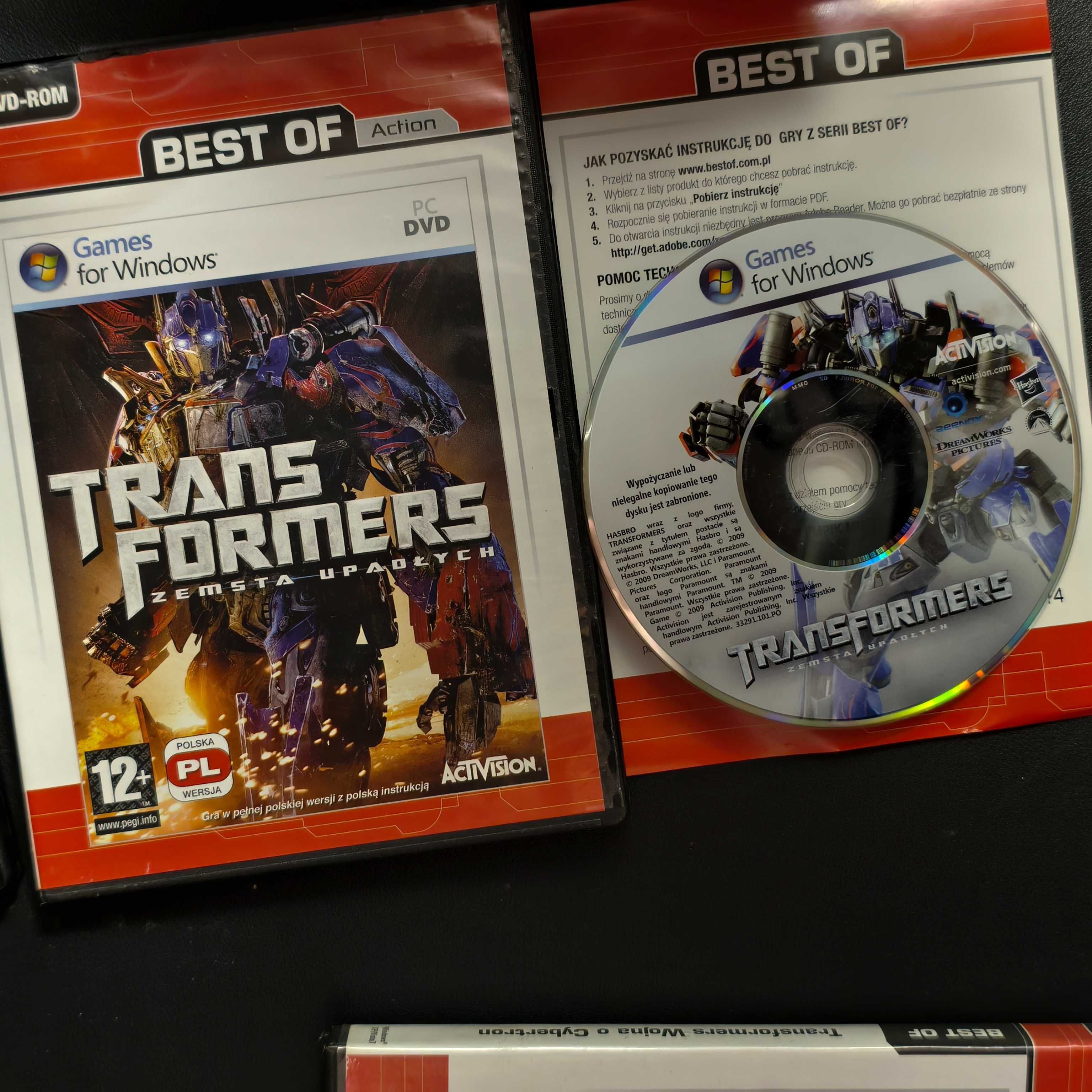Gra PC - Transformers Zemsta Upadłych  PL