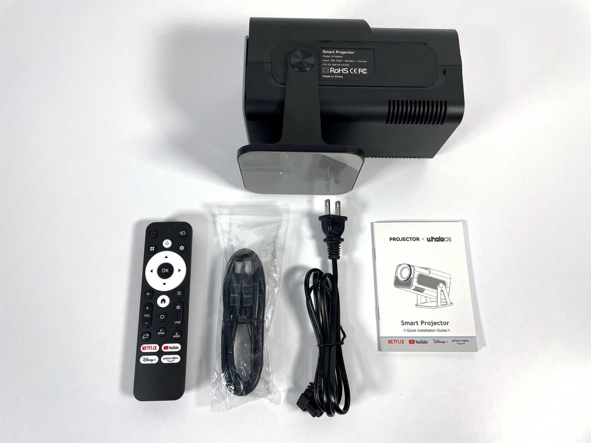 Salange HY320 MAX Проектор 2025 1080P 400ANSI Android Netflix YouTube
