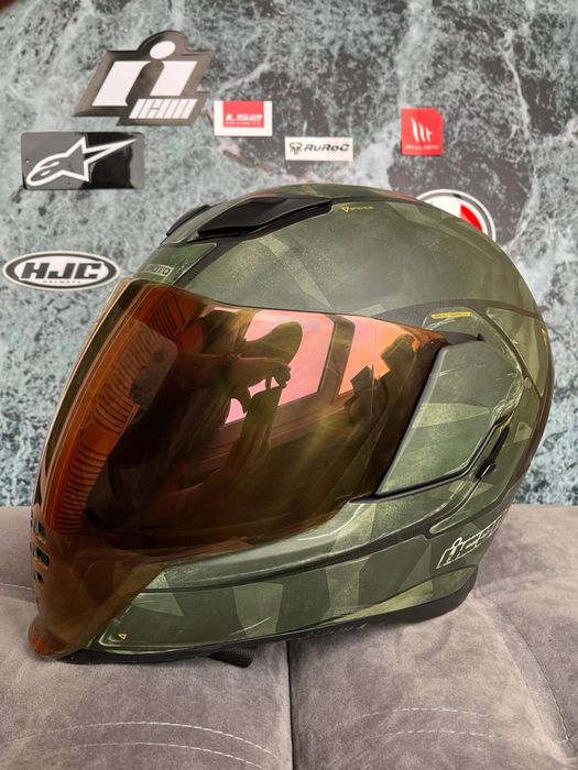 Мотошолом Icon Airflite (Ls2 Mt Agv Shark Shoei Scorpion Xlite Ixs)