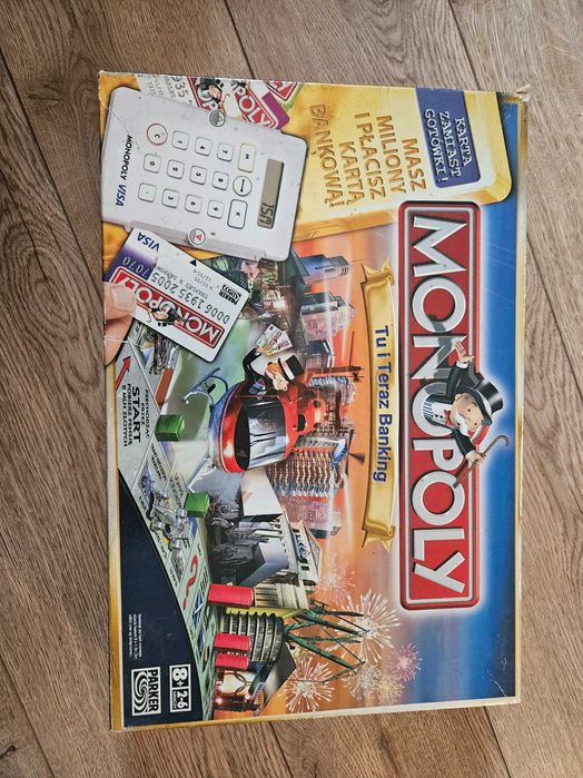 Monopoly na karte gra planszowa "Tu i teraz banking"