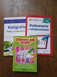Kaligrafia, liczenie, dodawanie ksiazeczki