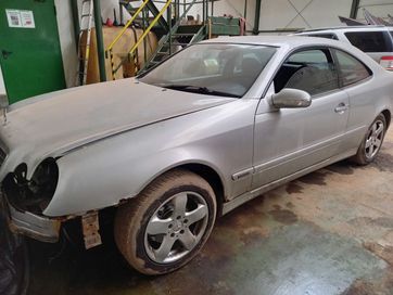 Mercedes CLK200 Kompressor (projekt, drift)