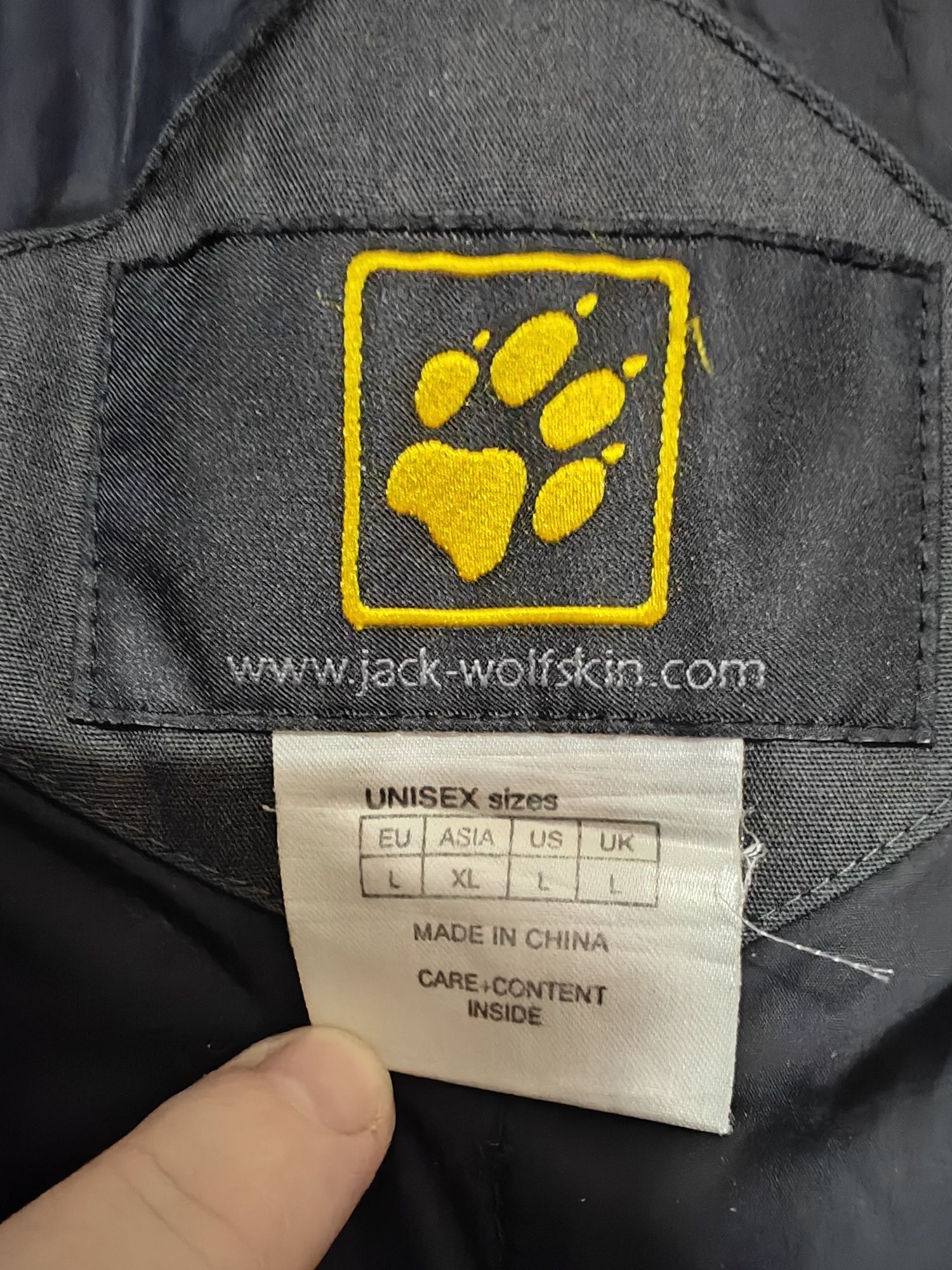 Парка куртка jack wolfskin L