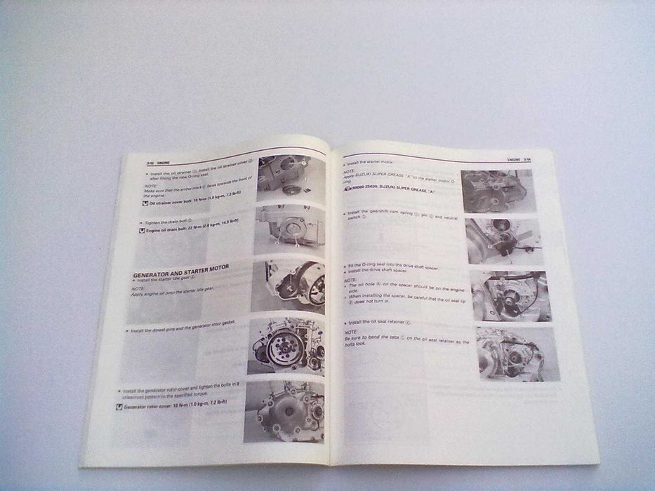 Manual Técnico Oficial Suzuki TU 250X