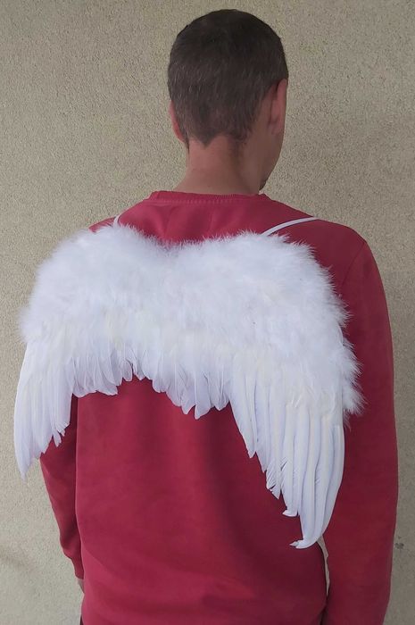 Dekoracyjne Skrzydła Anielskie Duże Dla Aniołka Prawdziwe Jasełka