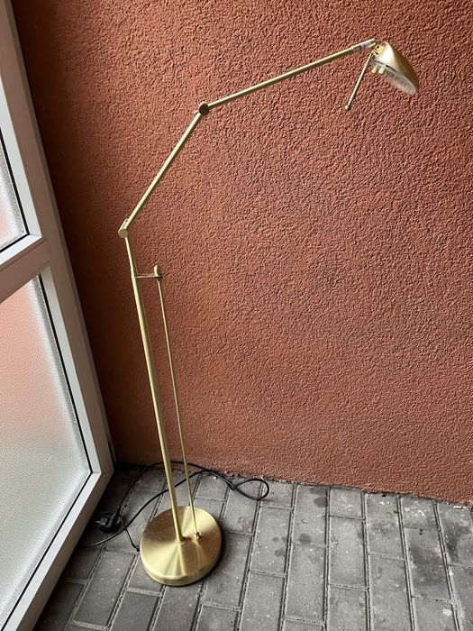 Mosiężna lampka podłogowa vintage