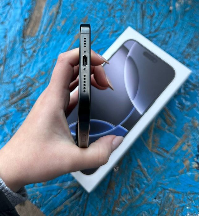 iPhone 16 pro max 256 gb open box ( фізична сім карта) 100%