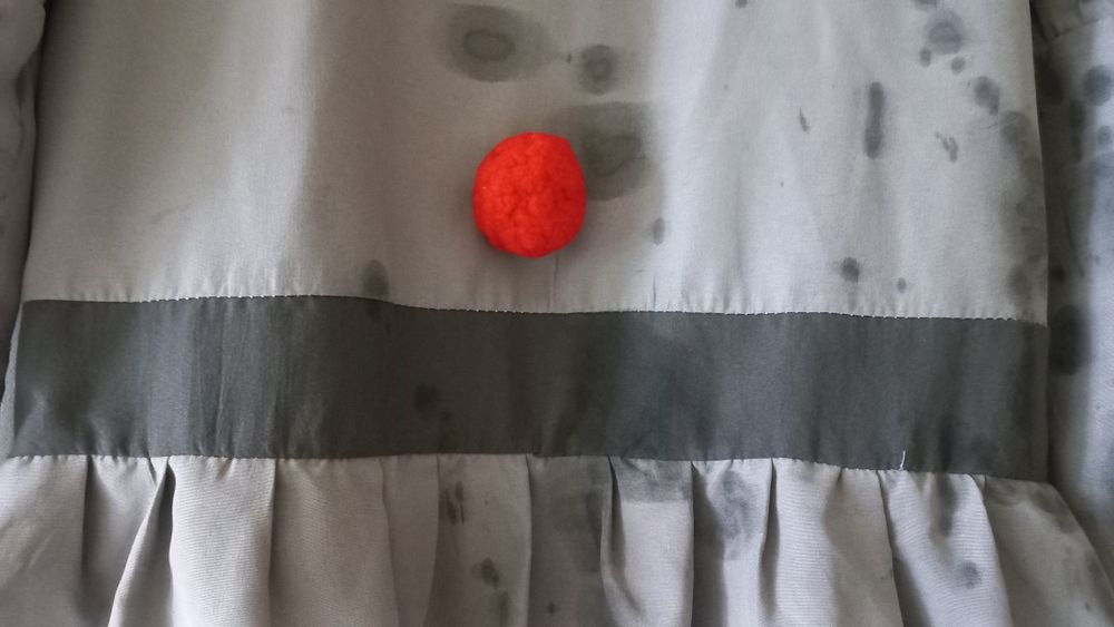 Fato de palhaço assassino, 10-12 anos