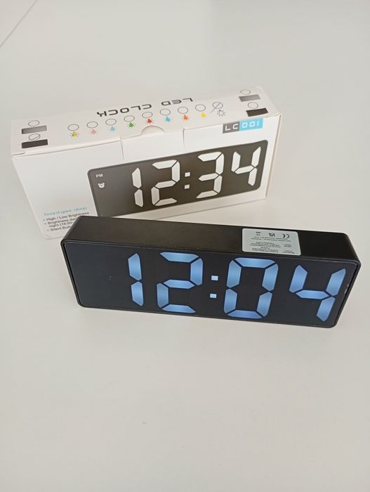 Budzik elektroniczny led nowy