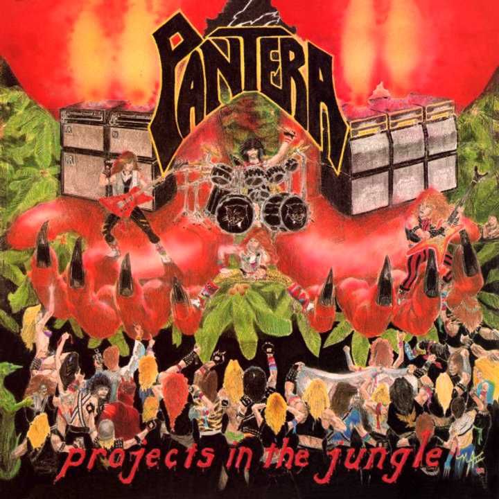 Disco Vinil LP Pantera ‎– Projects In The Jungle Novo Selado