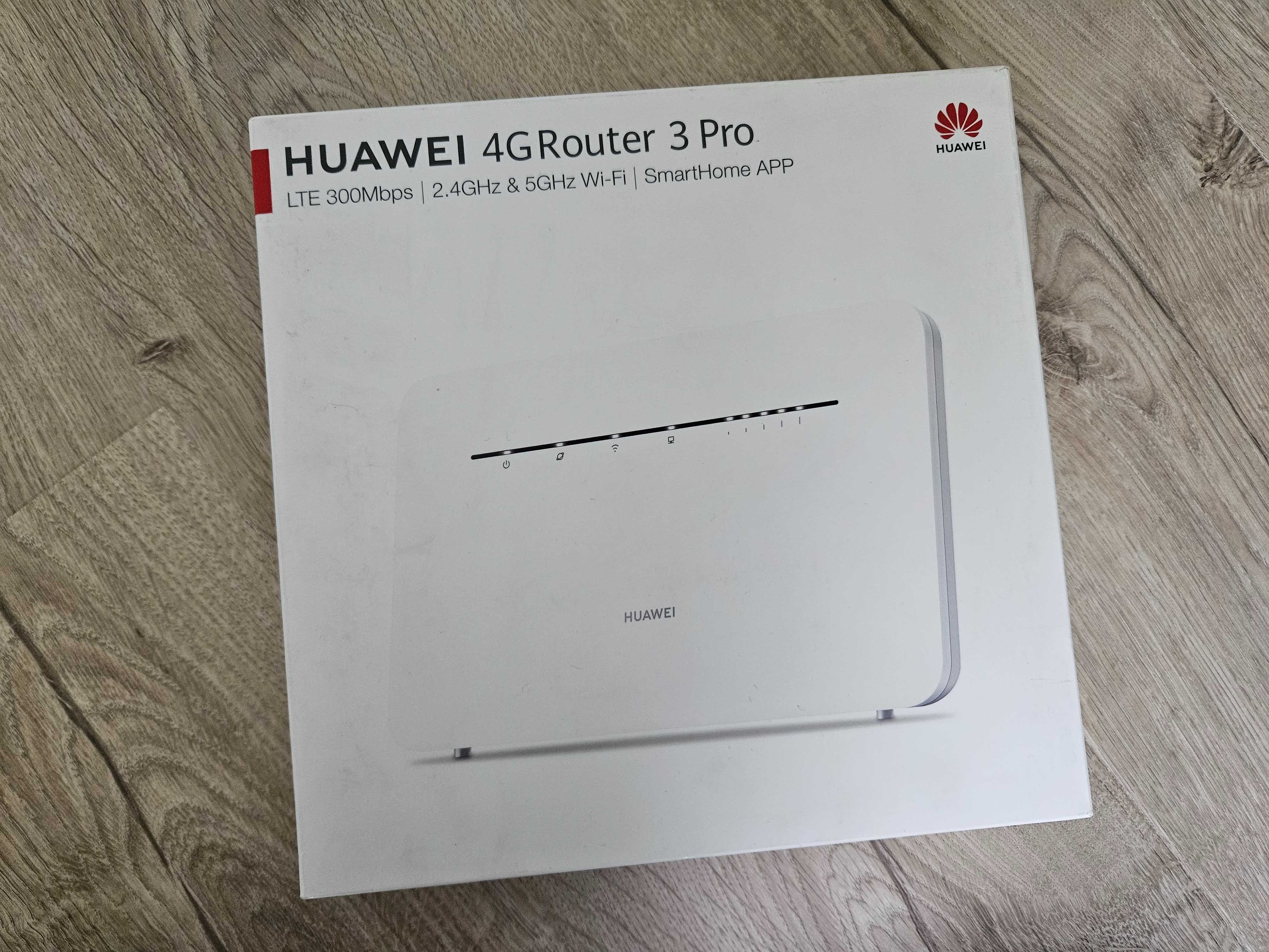 Huawei 4G Router 3 Pro LTE 300Mbps | 2.4 GHz & 5GHz [ na kartę SIM ]