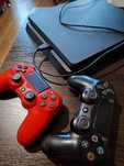 Продам PlayStation 4 Slim 1TB + 2 геймпади + HDMI