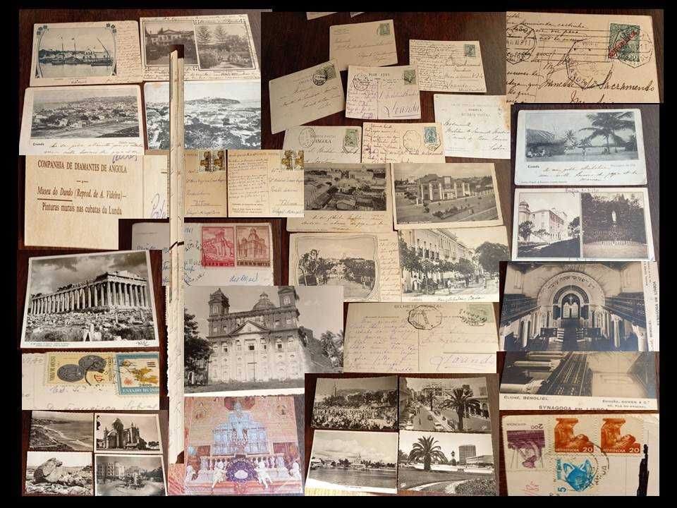 Postais de todo o mundo desde o ano de 1900 a 1999