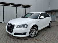 Audi A3 Sportback 8p,2.0tdi,3xSline,Bixenon,Led,Czarny Sufit,Półskóra,Sportback,Lift