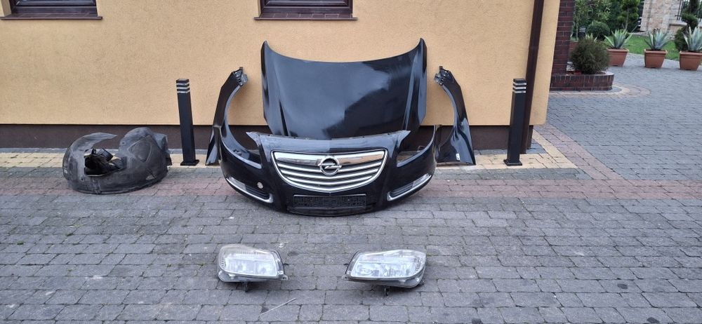 Kompletny przód zderzak maska opel Insignia europa