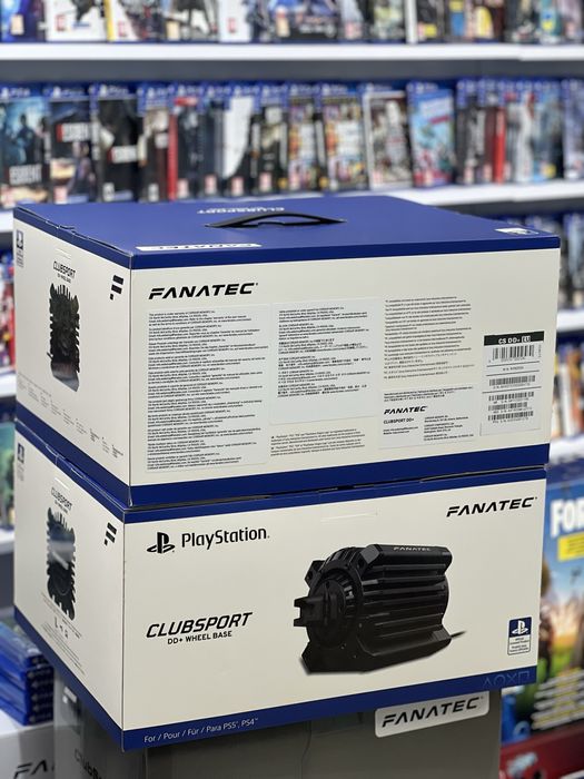 База Fanatec ClubSport DD+ (15 Nm) Нова! Магазин! В наявності!