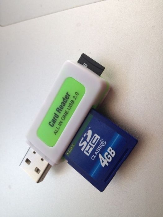 CZYTNIK USB wielu typów KART pamięci: karta MicroSD, SD, SDHC, M2 itp.