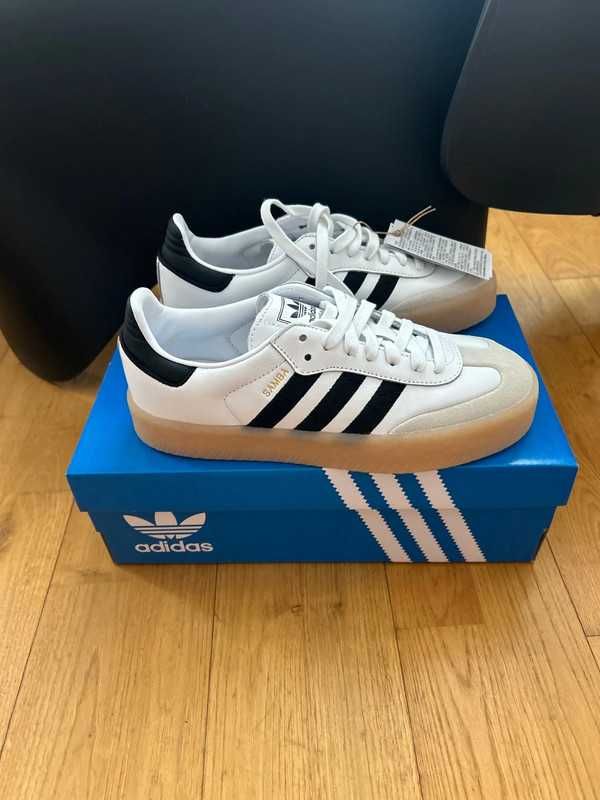 adidas Sambae White Black Gum (Women's)    42