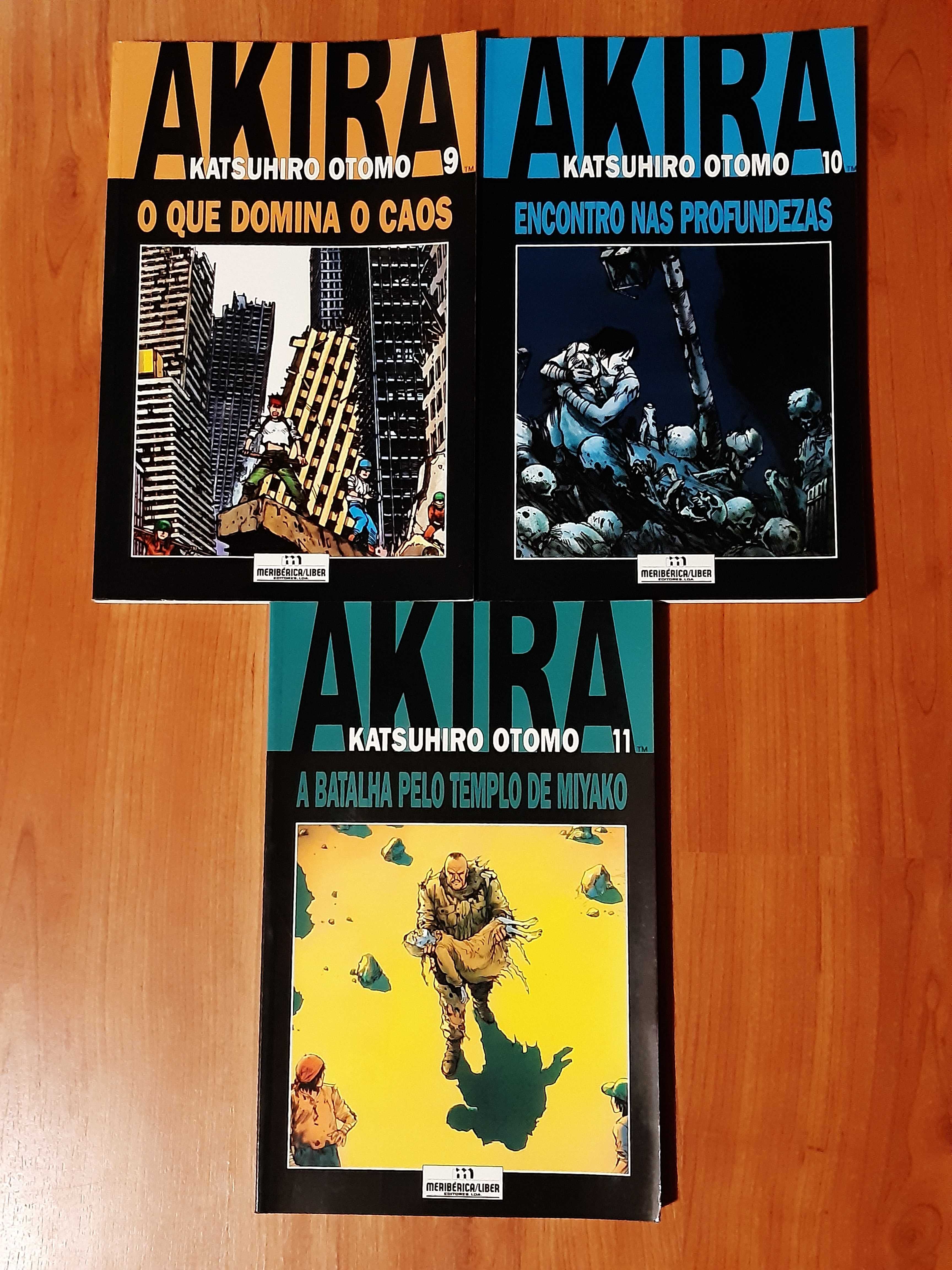 Livros BD Akira, de Katsuhiro Otomo