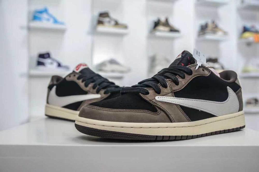 Travis Scott x Air Jordan 1 Low AJ1 Low Top Prime Asia