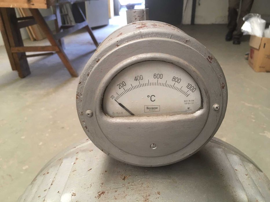 Forno Mufla Industrial pequeno ~ "HERAEUS MR 170" ~ Made in Germany