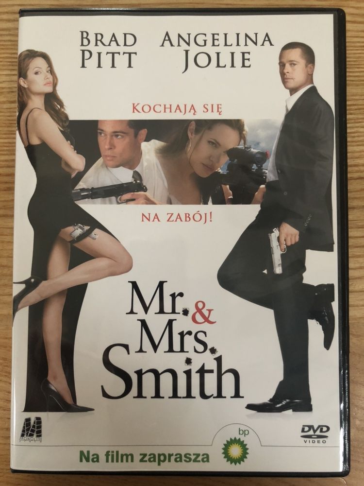 Mr. & Mrs. Smith film DVD Brad Pitt Agelina Jolie