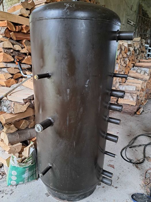Zbiornik- bufor do c.o. z weżownicą do solarow 500 litrów