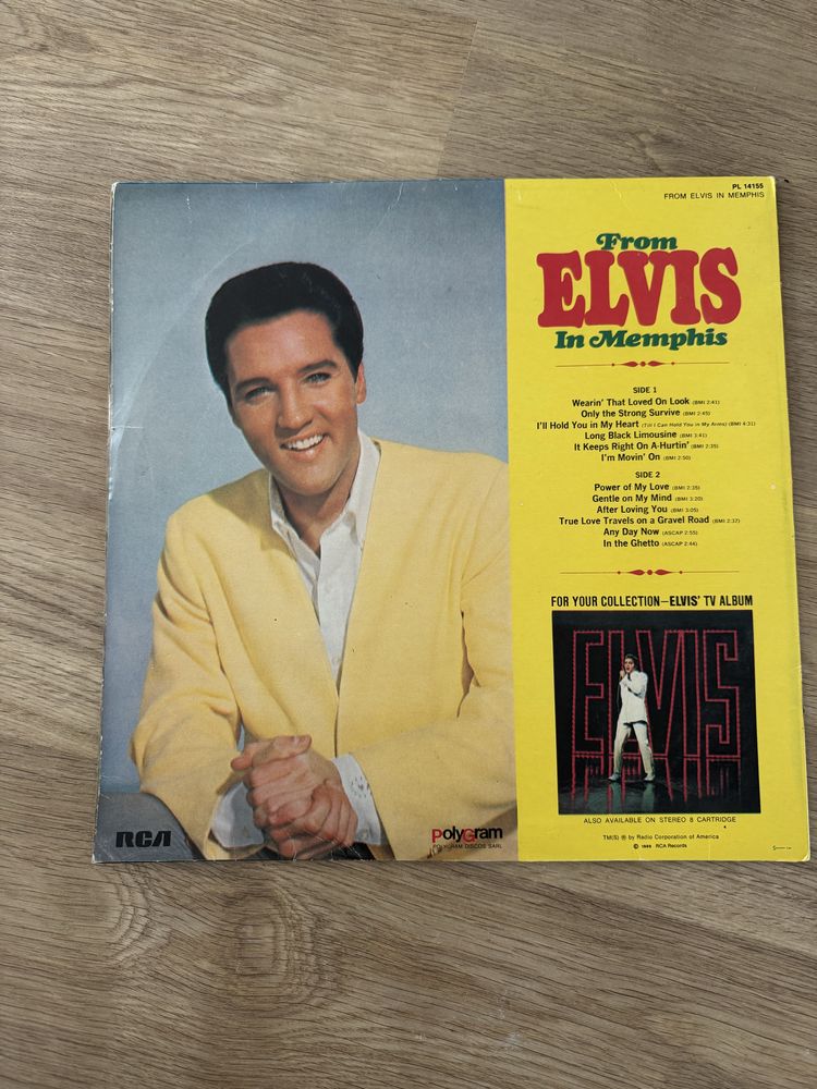 Disco vinil Elvis Presley - Elvis in Memphis