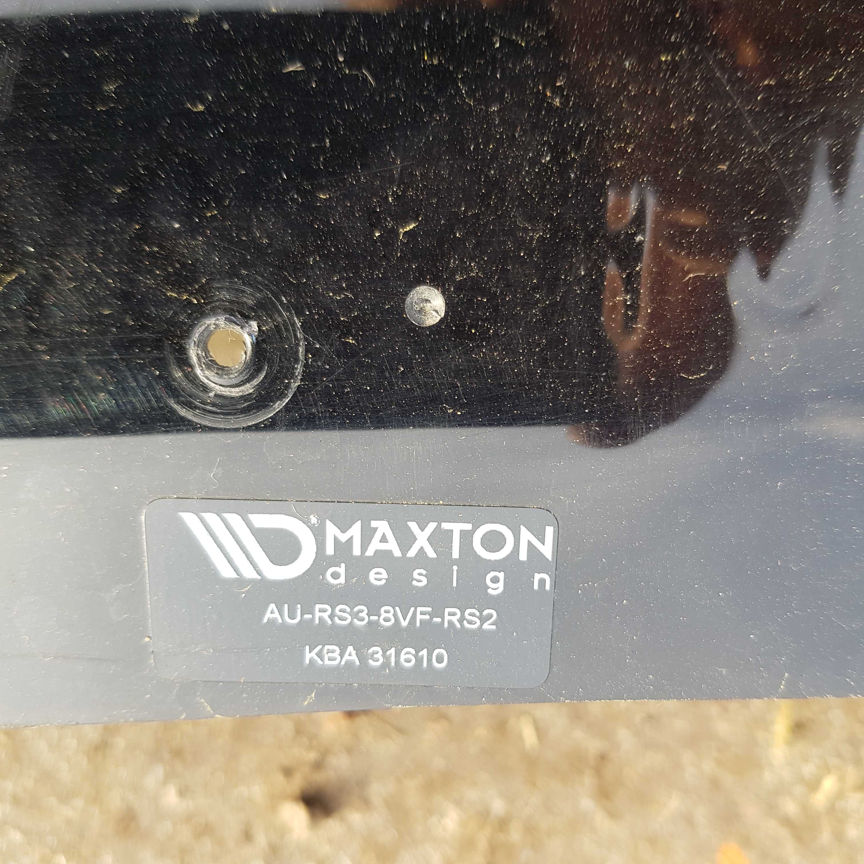 dyfuzor dokładka spojler tył Audi RS3 8V MAXTON