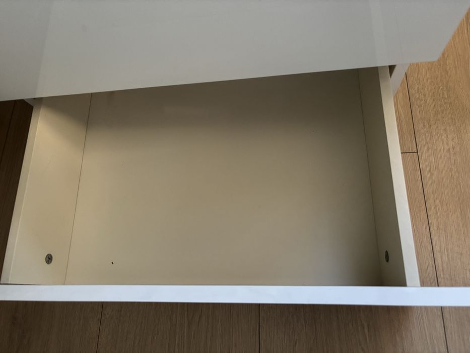 Szafka nocna -  biały połysk