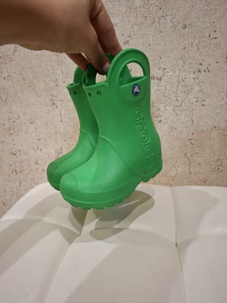 Crocs чоботи С7, черевички, резинові чоботи, сапоги