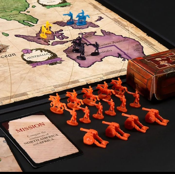 Настольная тактическая игра стратегия Риск (Risk)