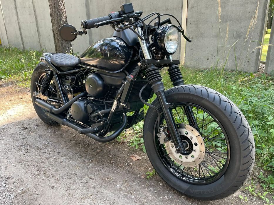 Honda Shadow Custom Bobber VT 125 kat B zarejestrowany PL gotowy możliwy transport