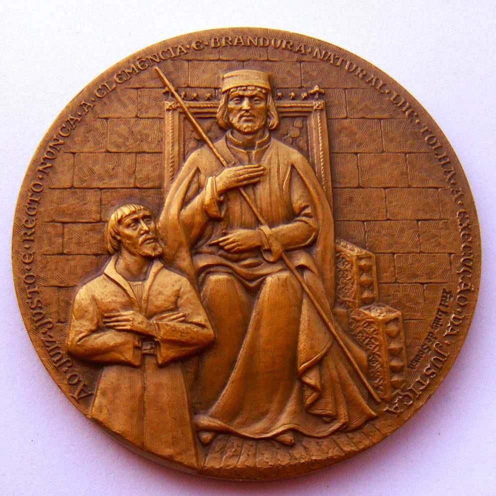 Medalha de Bronze Frei Luís Sousa Palácio Justiça Lisboa por M NORTE