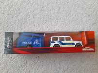 Majorette Trailer Mercedes AMG 663 z przyczepą BOX