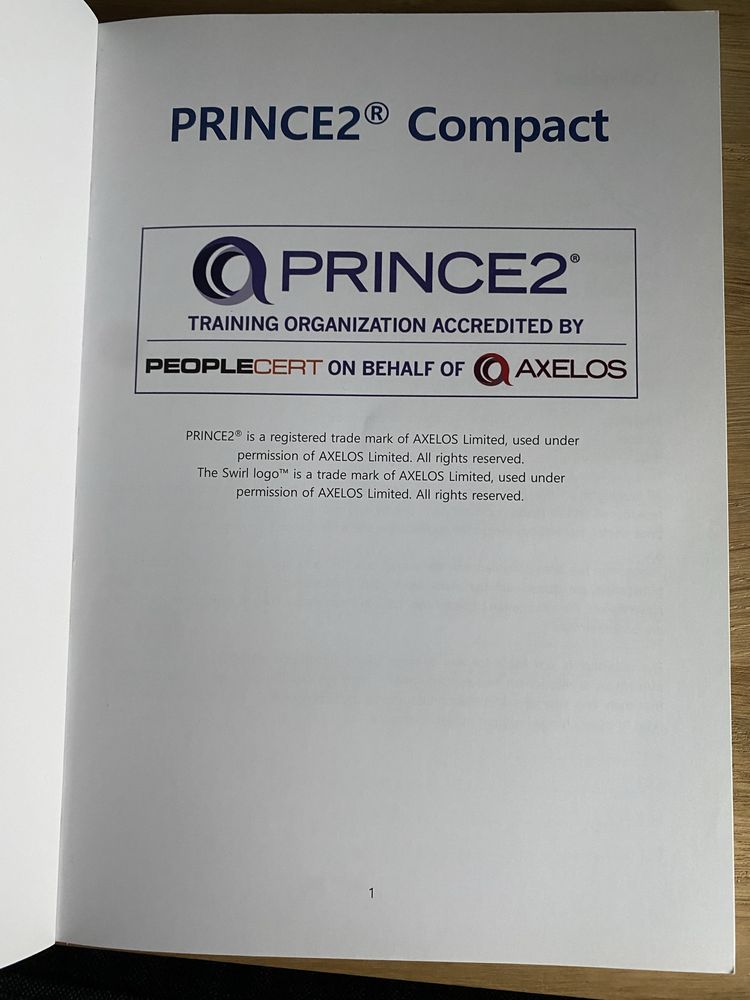 Prince2 compact ksiazka