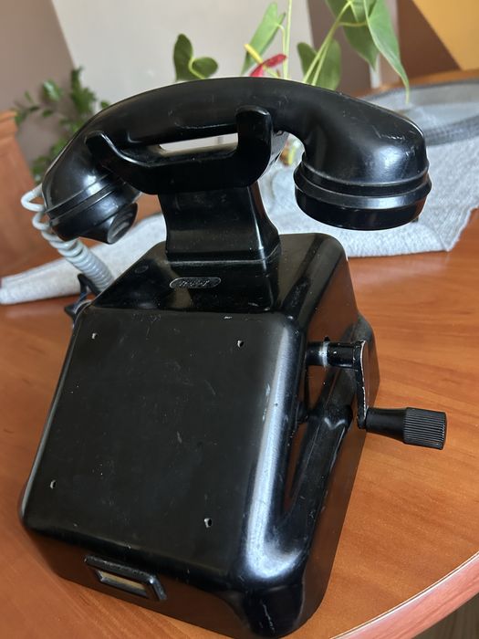 Telefon bakelitowy/ stary antyk / niemiecki