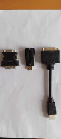 Переходники, адаптер, перехідники конвертори HDMI VGA DVI