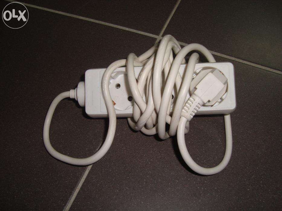 Tomada com 3 entradas, 3 metros, Max.3500W