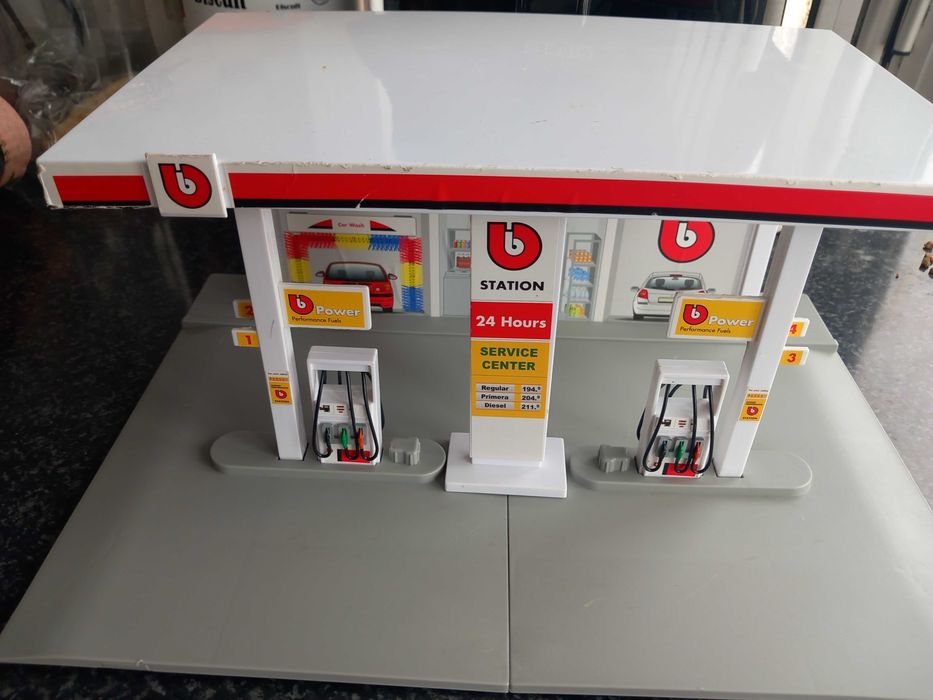 Estação de serviço Bburago 1:43