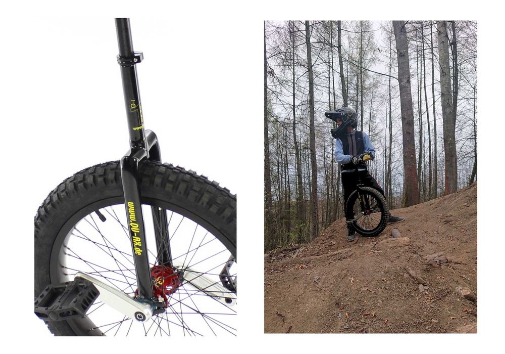 Monocykl QU-AX Muni Starter 20" Trial Cross opona 20x2,5"