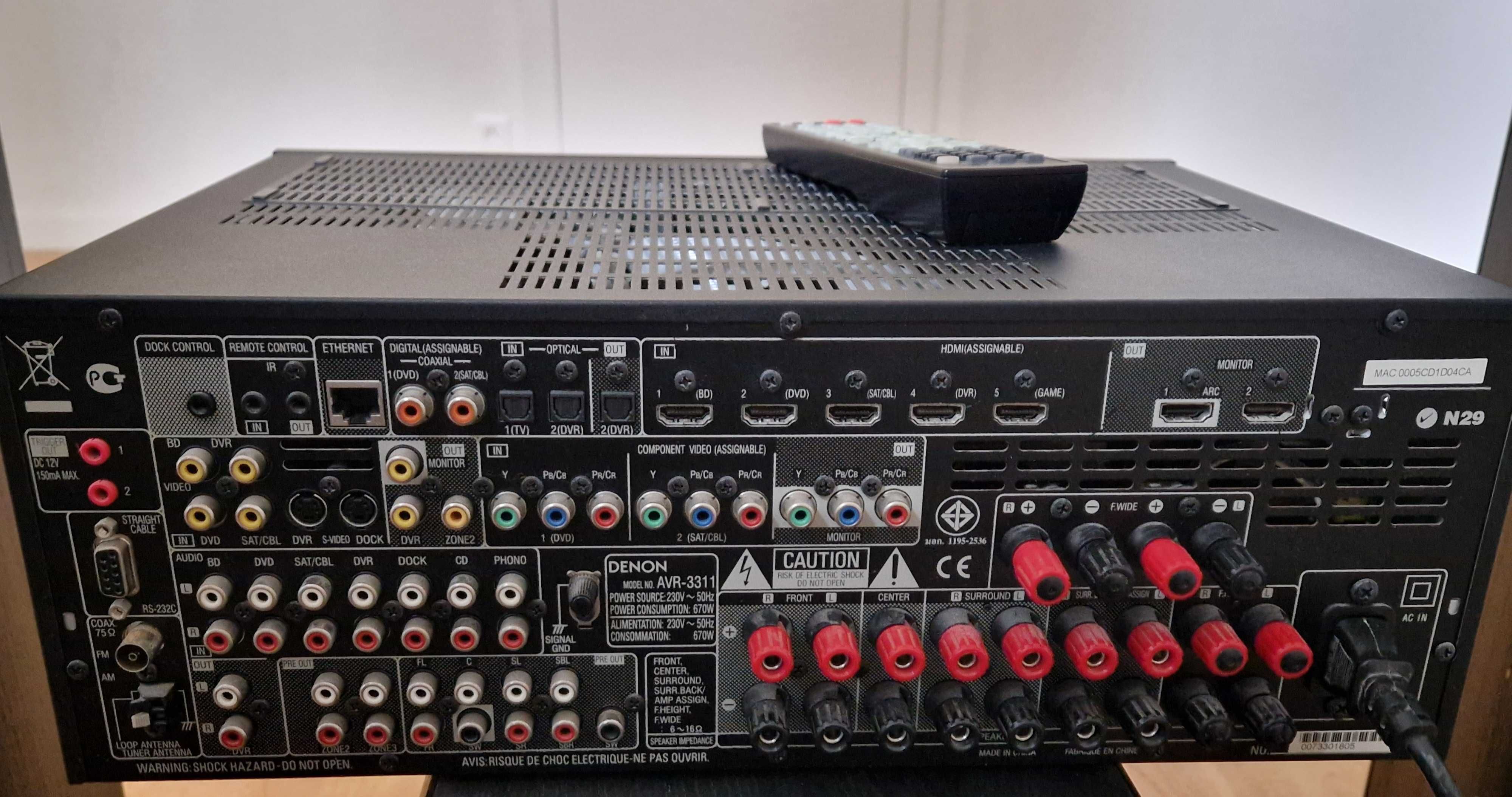 DENON AVR-3311 amplituner kina domowego