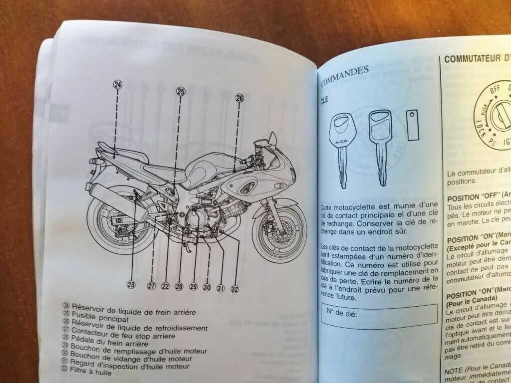 Мотоцикл SUZUKI SV650, SV650S, сервисное руководство, мануал