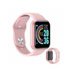 DAMSKI zegarek smartwatch dla kobiet sportowy różowy smartband żeński
