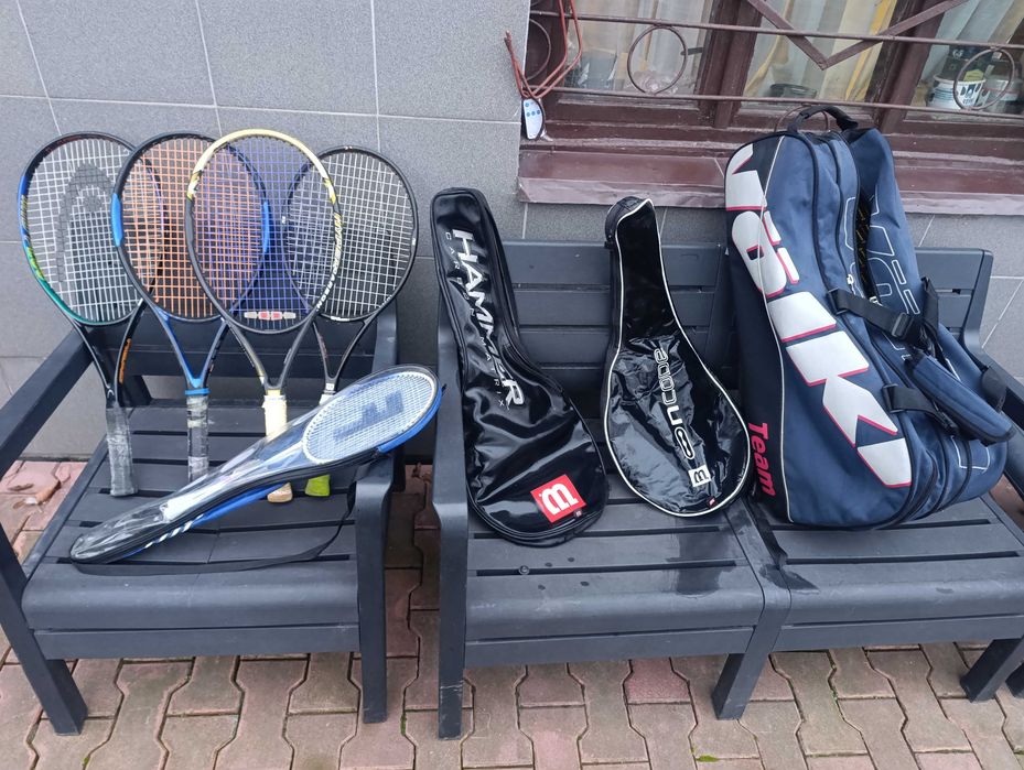 Ракетки, чохли, сумку