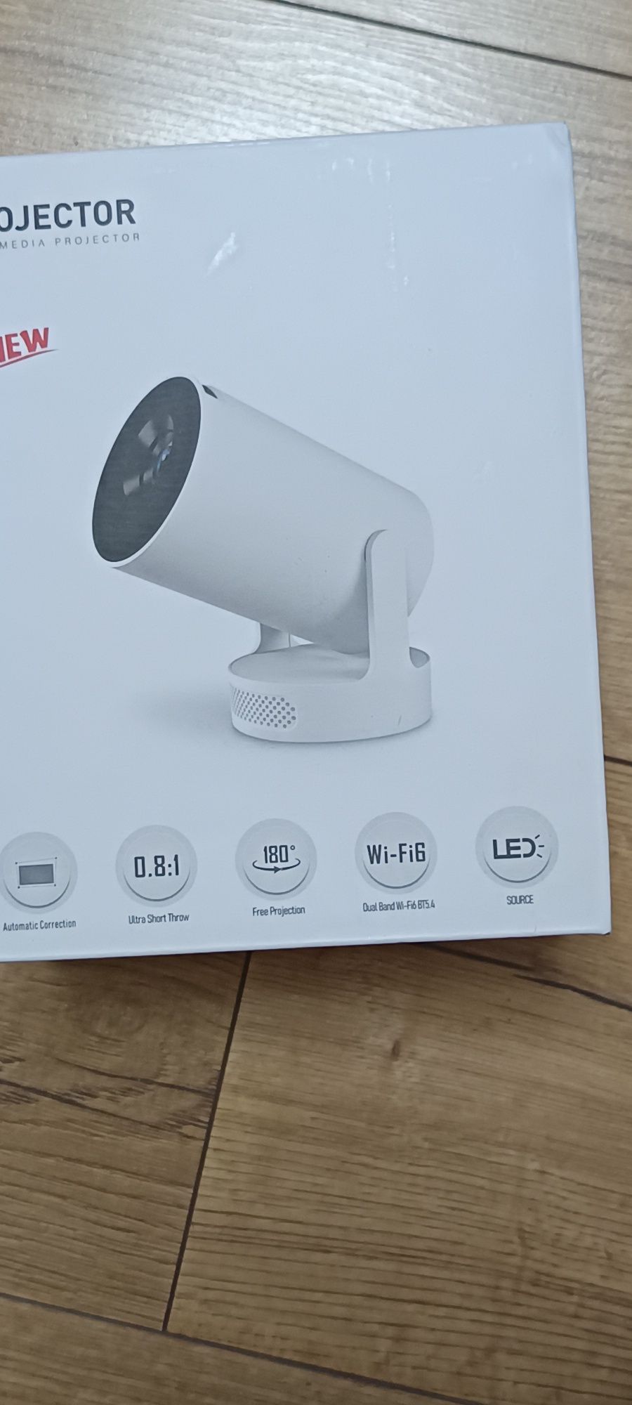 Projektor HY300 ULTRA HD WIFI6 Bluetooth Android Wersja 2025
